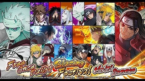 [Naruto Blazing] Free One Daily Blazing Festival Multi Summons | Naruto Ultimate Ninja Blazing