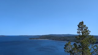 Relaxing walk along forest trails in the World Heritage High Coast in Sweden. Höga kusten Sverige