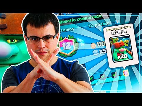 ASÍ ME SACO EL DESAFÍO DEL GIGANTE DUENDE ¡¡ ES MALÍSIMA LA NUEVA CARTA !! | Clash Royale