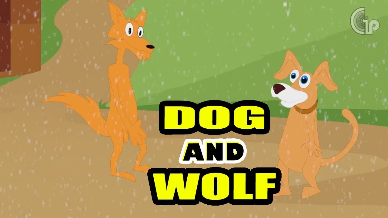 kids anka Moral Story For Kids in English | Dog And Wolf | Animal & Jungle Story
