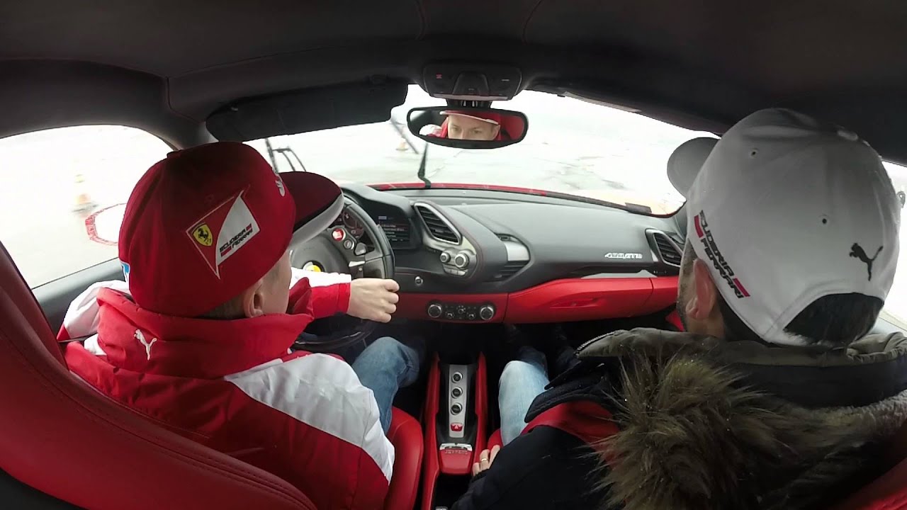 On Board With Kimi Raikkonen And Ferrari 488 Gtb