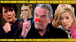 'The Ultimate Bargain: Jordan's Proposal to Victor Shakes Genoa City  Young and the Restless Update