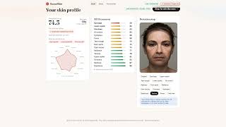SameSkin - reviews from people with skin like yours | YouCam API Skin AI Hackathon demo