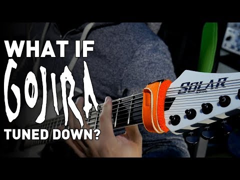 what-if-gojira-tuned-down?-(7-string-guitar-gojira-riff-compilation)