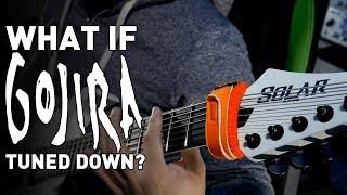 What If Gojira Tuned Down? (7 String Guitar Gojira Riff Compilation) chords