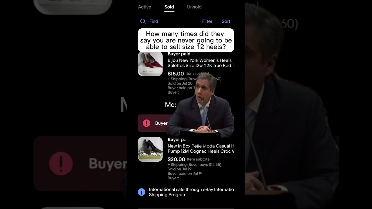 I bought 100 pairs of size 12-13 heels 