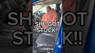 My neighbour got herself stuck again 😭😂 #shorts #comedy #funny #neighbours #escape