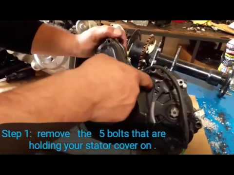 Come rimuovere il 110 / 125cc ATV statore (EASY)