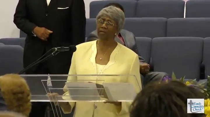 Mother Johnnie Foreman's Mother's Day Solo - "My M...