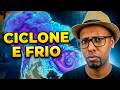 CICLONE TROPICAL e FRENTE FRIA: Previsão do Tempo para Terça-feira no Brasil ⛈️❄️