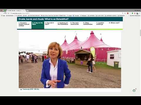 BBC iWonder   Druids bards and rituals What is an Eisteddfod