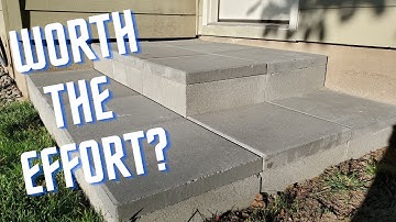 How To Build Paver Steps