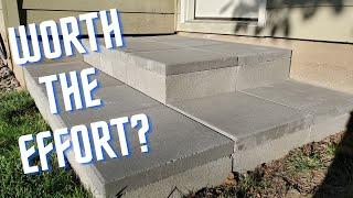 How To Build Paver Steps