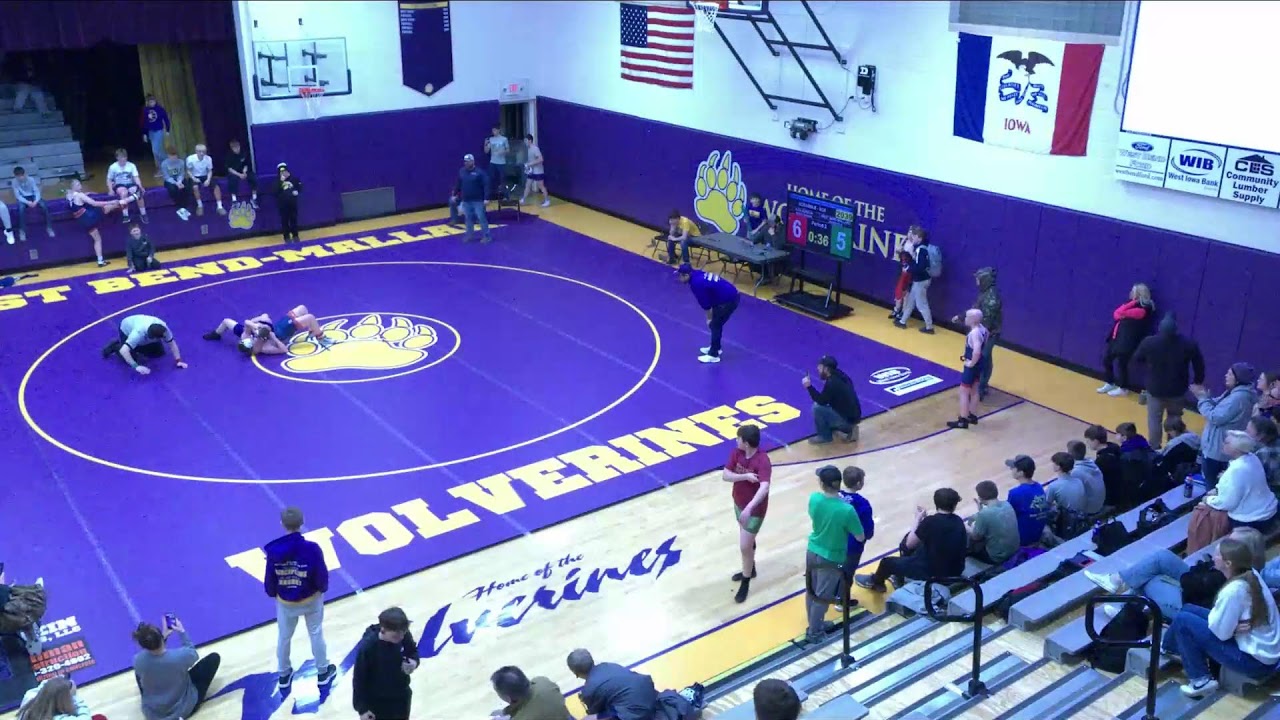 WBM MS Wrestling 2026 - Purple Mat