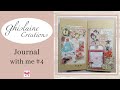 ASMR + Relaxing Music / Journal with me #4