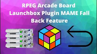 RPEG Arcade Board Launchbox Plug in MAME Fall Back Feature! Lights for every game!
