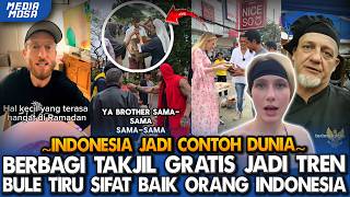 INDONESIA DIANGGAP MISKIN?! 😳 Bule Ini Bingung Lihat Ramadhan Penuh Takjil Gratis di Jalanan! 🇮🇩✨
