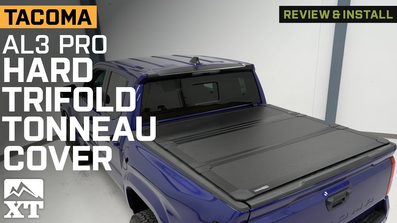 2024 Tacoma AL3 Pro Hard Trifold Tonneau Cover Review & Install