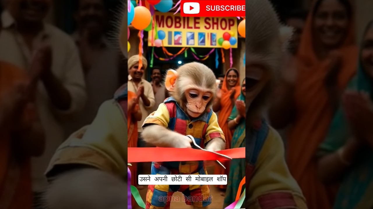 Bandar Ki Mobile Shop | Emotional Short Story 🐒📱 | Motivation 