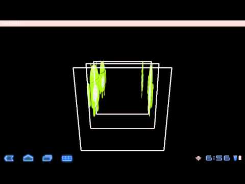 Androidアプリ開発 OpenGL ワイヤーフレーム