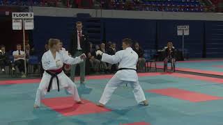 JKA Africa Cup 2018   Ladies kumite final