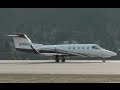 Gates Learjet 28 Loud Takeoff!