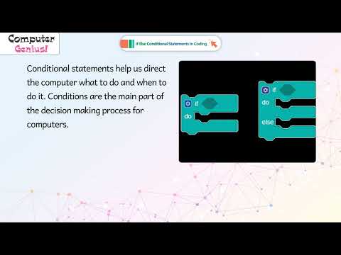 If Else Conditional Statements in Coding | 𝐂𝐡 07 |Computer Genius |𝐂𝐥𝐚𝐬𝐬 7