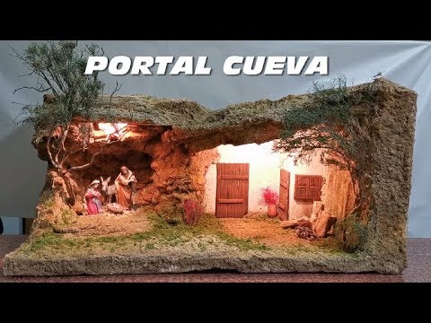 COMO HACER UN NACIMIENTO PORTAL CUEVA comparte y dime que has compartido