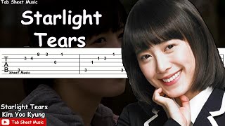 Video thumbnail of "Boys Over Flowers - Starlight Tears Guitar Tutorial"