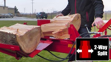 Split-Fire 4403 3 Point Hitch 2-Way Log Splitter with interchangeable 4-way wedge