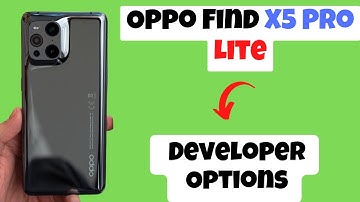 Oppo Find X5 Pro, Lite Developer Options || Developer Option Settings