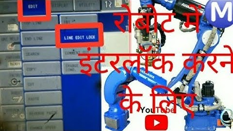 How To  inter Locking Robot Program #yaskawa #_mahesh #robot
