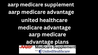 How to apply for aarp medicare supplement - aarp medicare advantage