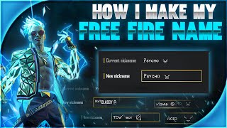 How I Make Stylish Name And Symbols || Free Fire New Name Style || Garena Free Fire screenshot 4
