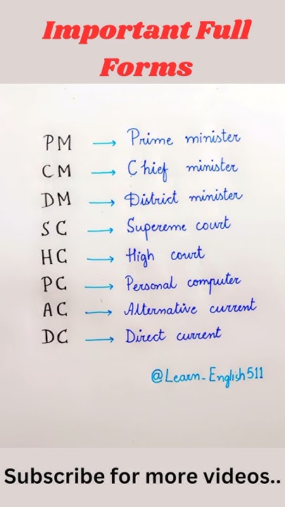 PM DM CM SC HC AC DC PC Full Form shortsvideo explore shortsfeed pm-dm-cm-sc-hc-ac-dc-pc-full-form-shortsvideo-explore-shortsfeed