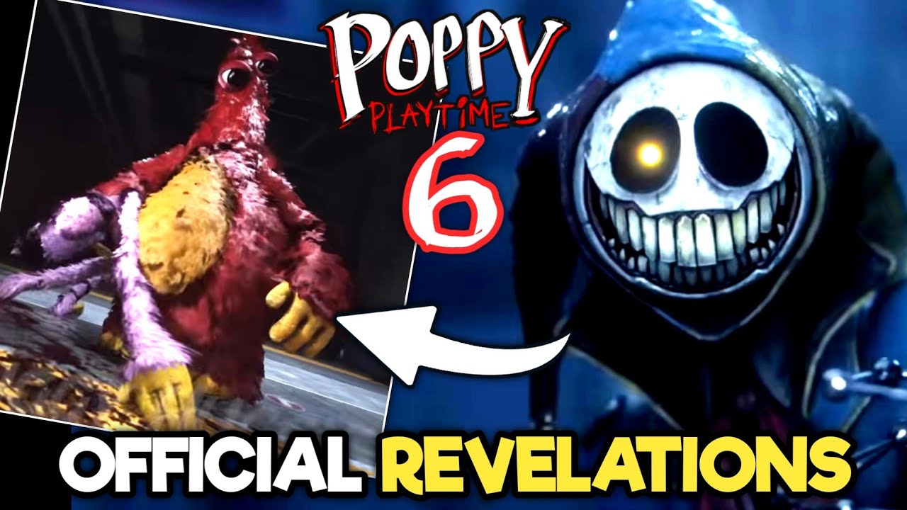Poppy6 Poppy Playtime Chapter 6 - New Official REVELATION About Some ...