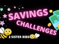 The "SLACKER" SAVINGS Challenges! | 2022