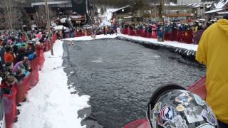 Ski Crash Loses Skis at Spring Splash 2013 #22