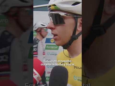 Video Pogacar, sobre el estado de su pareja Urska: Es una luchadora y me motiva para los próximos días