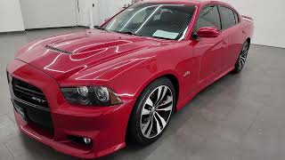 2012 DODGE CHARGER SRT8 392 HEMI AUTO REDLINE 3 COAT PEARL 4K WALKAROUND 13710Z SOLD!