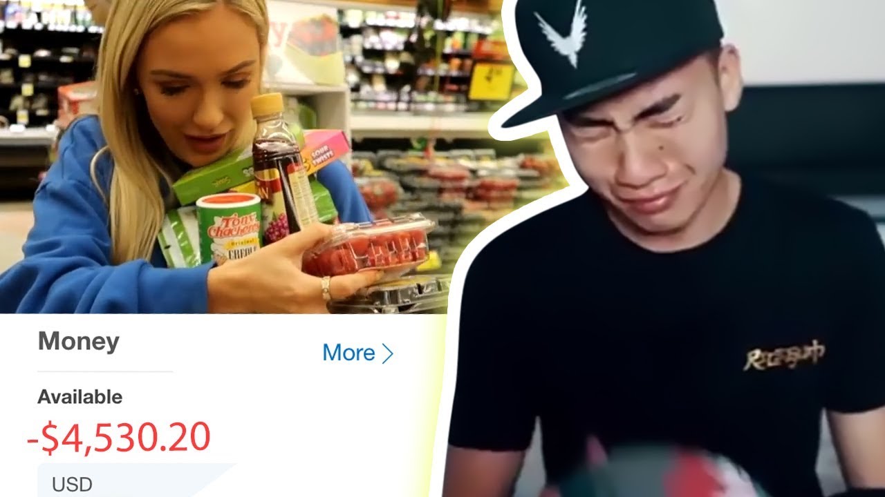 Ricegum Does Buy Anything Challenge With His Gf (She Went Too Far...)