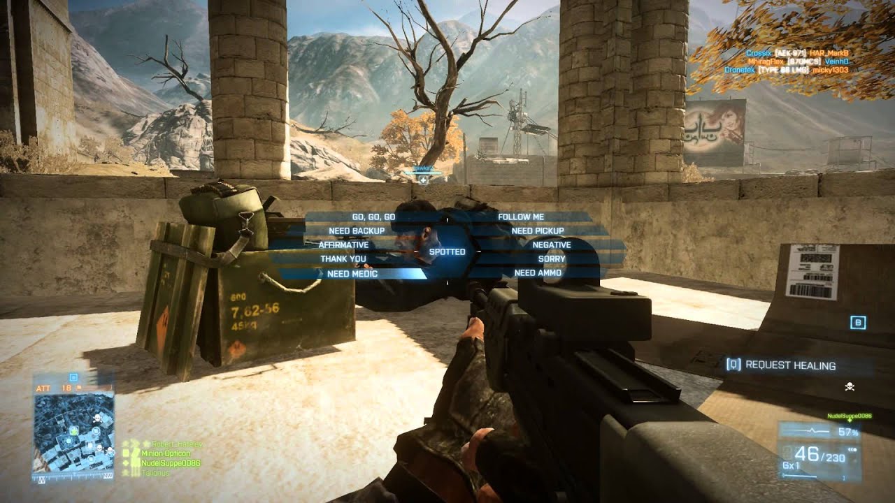 BF3: Death by Mortar and Fail Medic