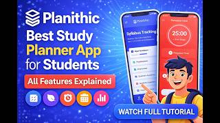 Student Productivity App 2026 | Planithic Full Demo