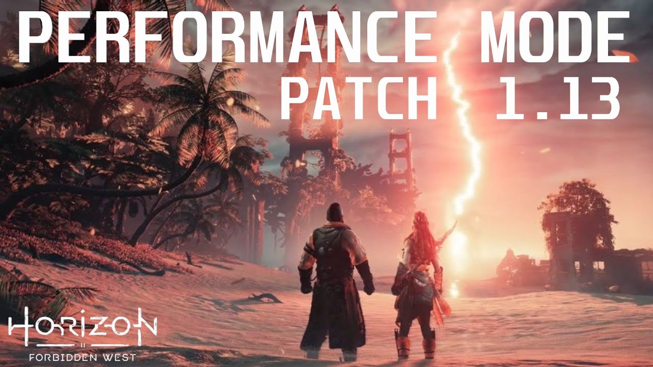 Horizon Forbidden West - Patch 1.13 - Different Sharpness?