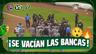 ¡Se estaba armando la pelea en Puebla! Tigres vs Pericos | Juego 3 | LMB 2026
