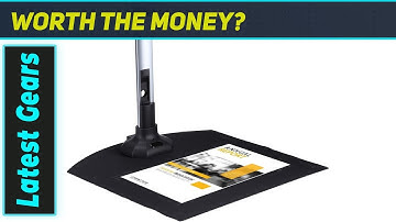 Max.A3 Portable Document Camera: The Ultimate 10MP A3 Scanner!