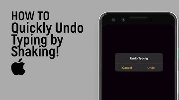 How to Quickly Undo Typing by Shaking Your iPhone [easy]