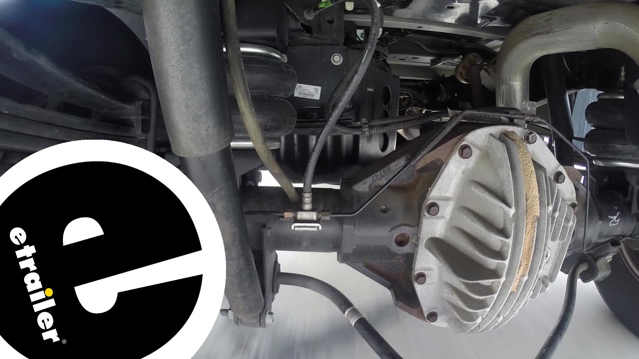 etrailer | Firestone Ride-Rite Rear Air Helper Springs Test Course