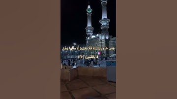 تلاوة هادئة ( من جاء بالحسنة فله عشر أمثالها)