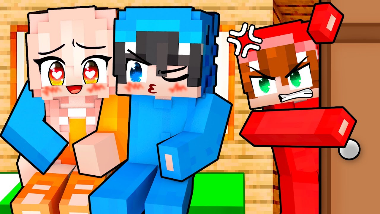 Espié a mi Enamorada 24 HORAS en Minecraft!